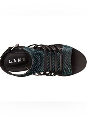 L.a.m.b Bedford leather sandal size 8.5